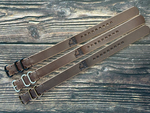 Zulu Strap - Horween Chromexcel - Natural